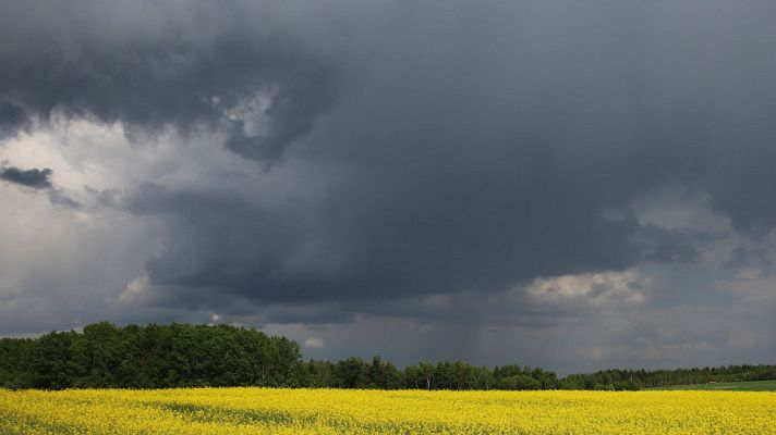El tiempo - Lluvias en sistemas Central, Ibérico, Andalucía, Aragón y Cataluña