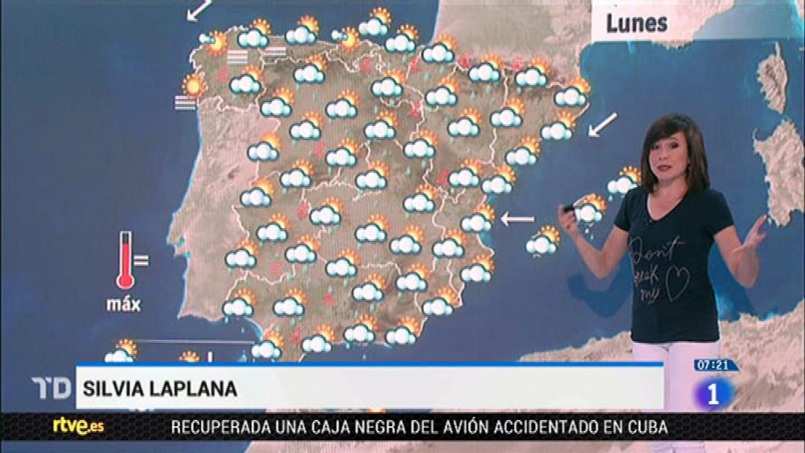 El Tiempo | Este lunes habrá lluvias y tormentas en el sur peninsular, Vizcaya, Navarra y Aragón