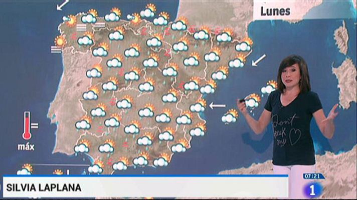 El tiempo - Este lunes habrá lluvias y tormentas en el sur peninsular, Vizcaya, Navarra y Aragón