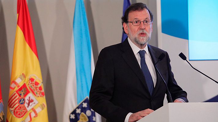 Rajoy reclama a Torra "un gobierno viable, que cumpla la ley" y "capaz de dialogar en serio"