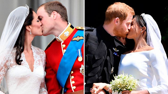 Las bodas de William y Harry ¿iguales?