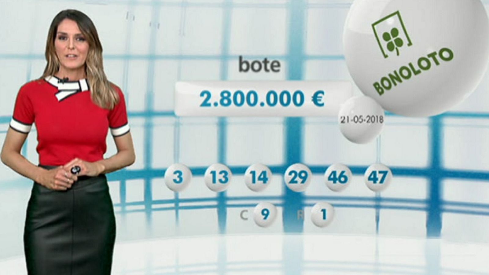 Bonoloto - 21/05/18 - ver ahora