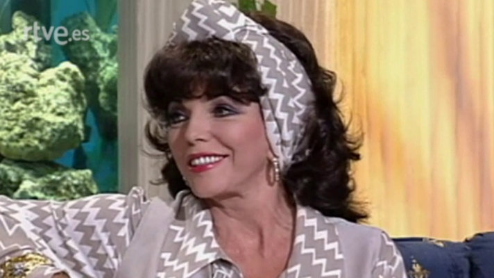 Joan Collins, Maribel Verdú y Pepe Rubio