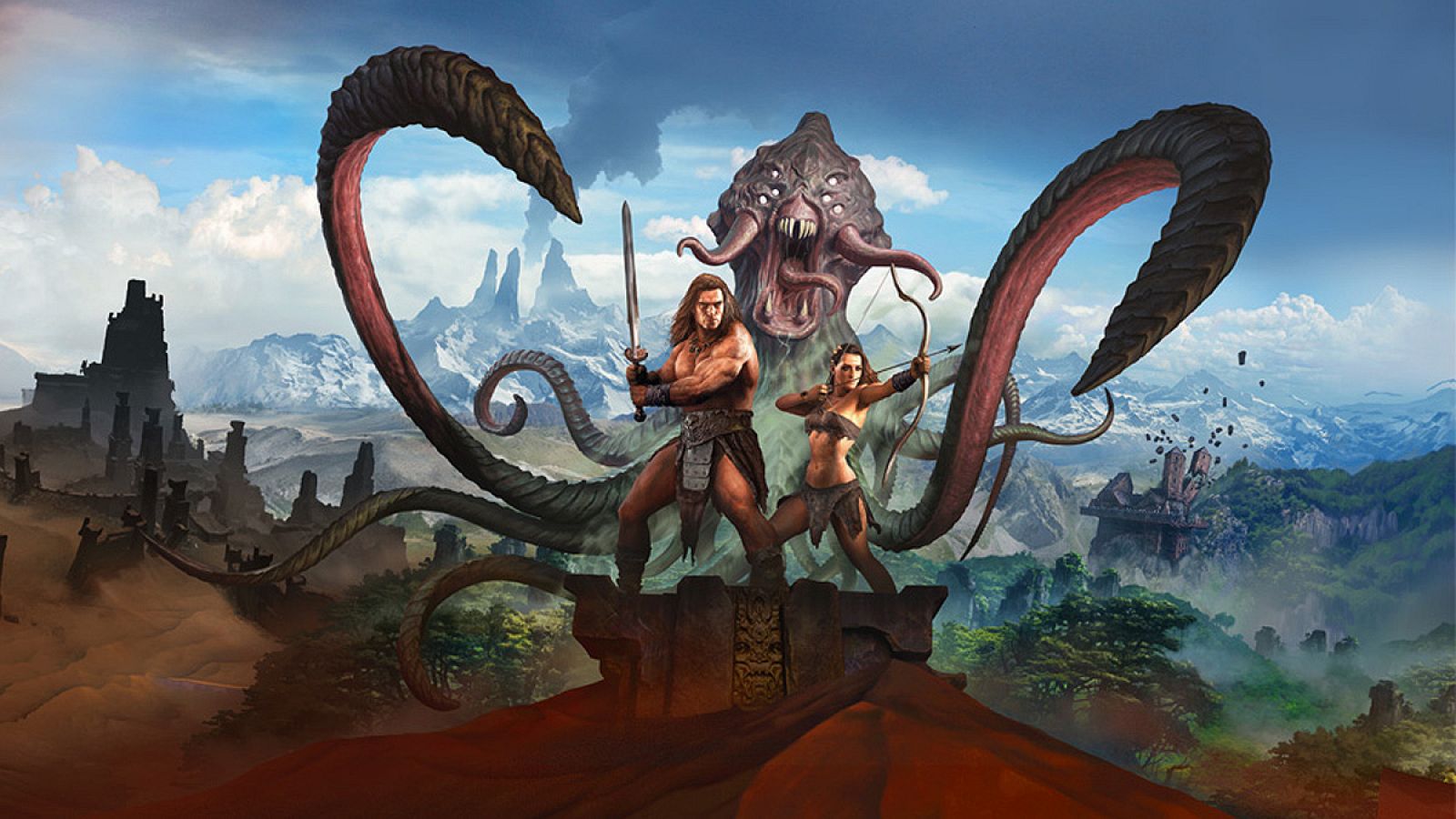 Así es el mundo de 'Conan Exiles'