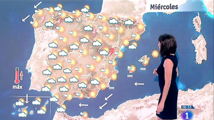 El tiempo - Este miércoles habrá lluvias fuertes en Galicia, Cantabria, Andalucía y Extremadura