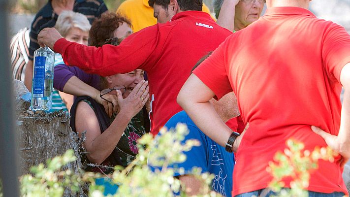 Telediario 1 - La explosión de Tui se ha oído a 50 kilómetros a la redonda: "Pensamos que era un tormenta"