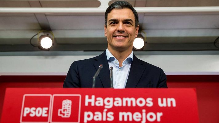 El PSOE registra en el Congreso una moción de censura contra Rajoy