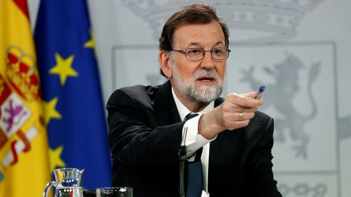 Mariano Rajoy comparece con motivo de la moción de censura