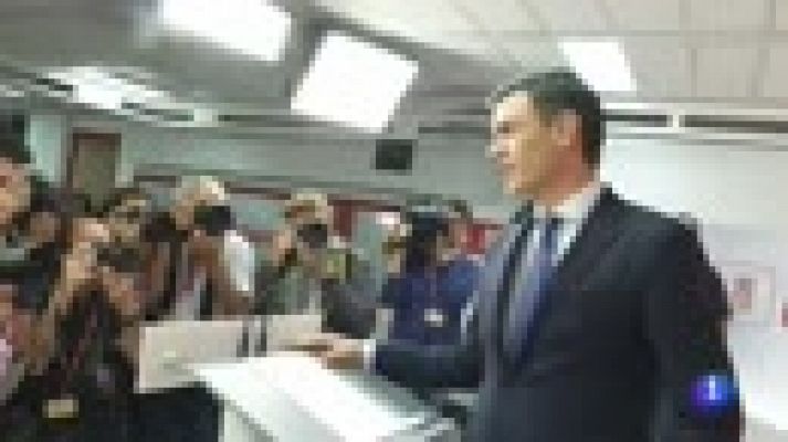 Telediario 1 - Sánchez pide el apoyo de "todos" para formar un gobierno del PSOE