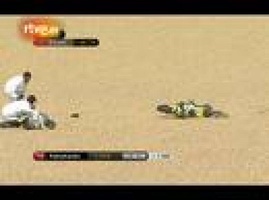  - Toseland se cae en Jerez