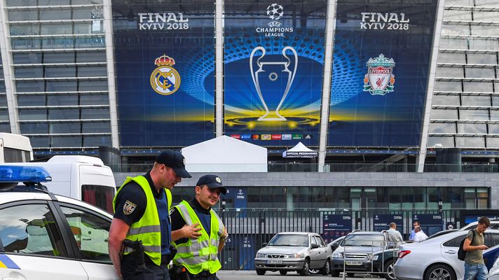 Telediario 1 - La seguridad es una obsesión en Kiev