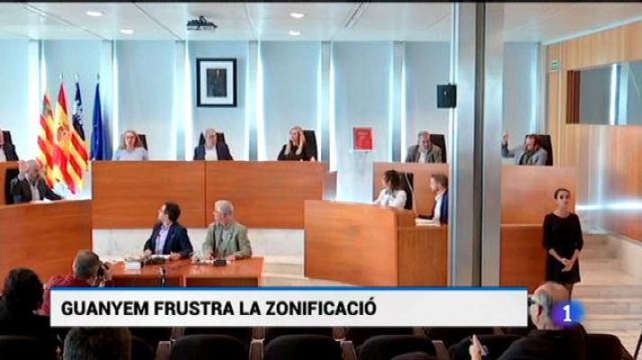 Informatiu Balear - Guanyem i PP impedeixen aprovar la zonificació d'Eivissa