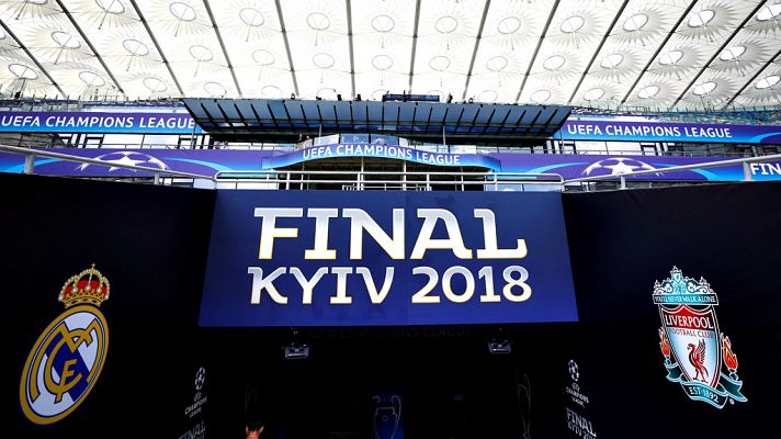 Telediario 1 - La leyenda del Real Madrid contra el renacer del Liverpool en Kiev