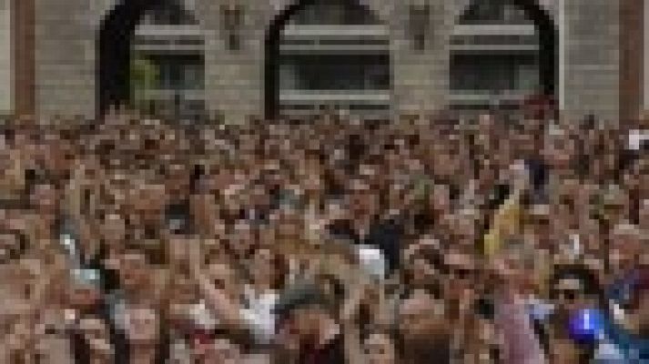 Telediario 1 - Irlanda vota "sí " a la reforma de la ley del aborto