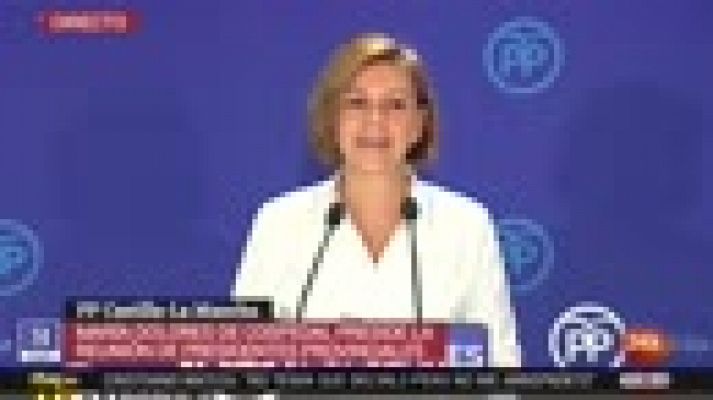 Informativo 24h - Cospedal pide a Ciudadanos que no sea "muleta" del PSOE, "que siempre ha dejado a España en la ruina"