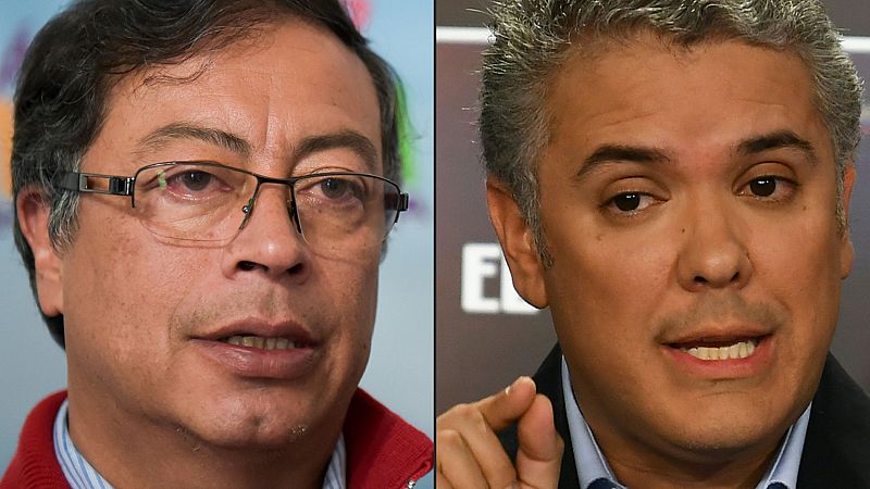 Iván Duque y Gustavo Petro optarán a la Presidencia de Colombia en la segunda vuelta