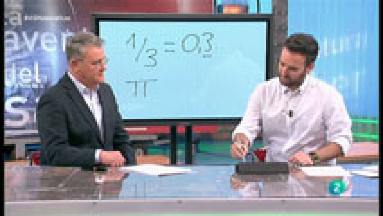 La Aventura del Saber. TVE. Santi García Cremades: los números enteros y los racionales.