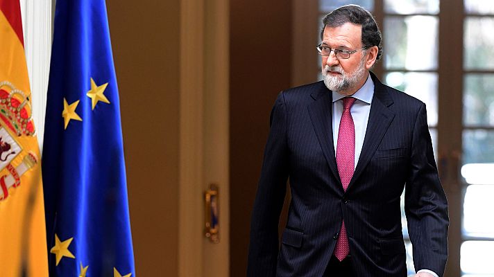 Telediario 1 - Rajoy no va a dimitir ante la moción de censura