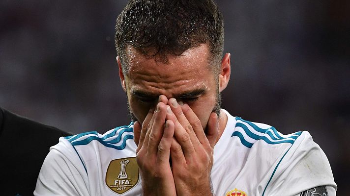 Telediario 1 - Carvajal se recuperará de su lesión con España