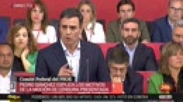  - Sánchez insiste en que convocará elecciones pero sin fijar fecha si es elegido presidente