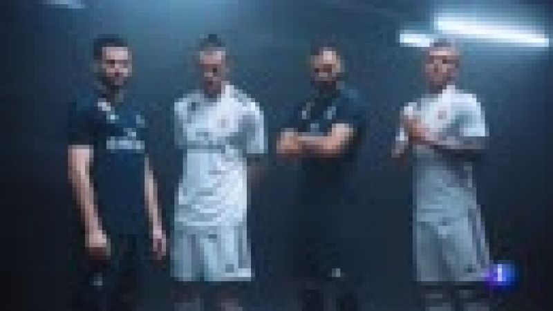 El Real Madrid y Adidas han presentado las equipaciones para la temporada 2018/19. Las lucen Bale, Benzema, Sergio Ramos o Marcelo.