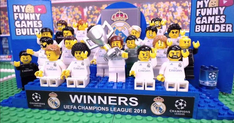 El Madrid gana la Champions también en versión Lego
