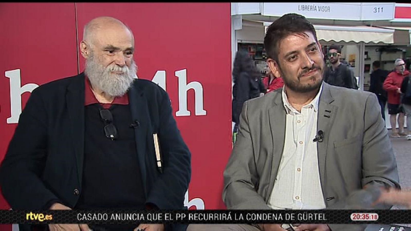 Feria del Libro - Oscar Grillo y Guillermo Roz