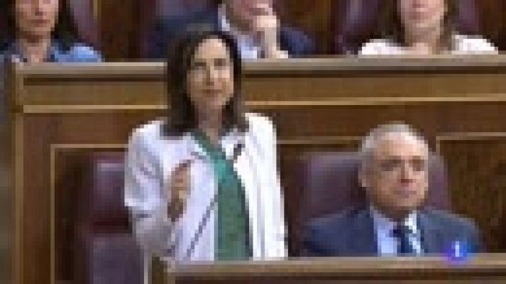 Telediario 1 - Rajoy acusa de "chantaje" al PSOE que considera que no tiene "credibilidad" tras la sentencia de 'Gürtel'