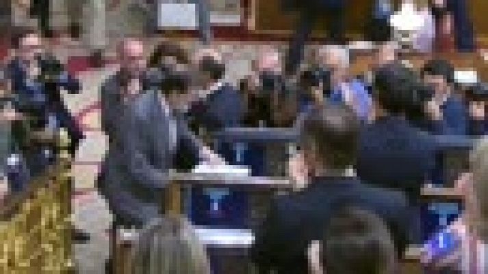 Telediario 1 - Ciudadanos propone al PSOE a Jáuregui, Solana o Redondo como candidatos