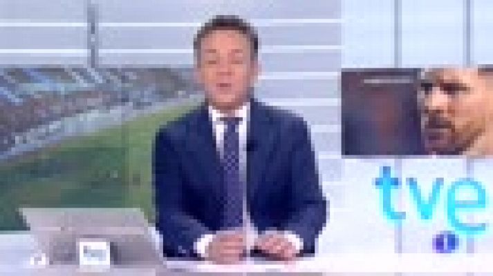 Telediario 1 - Messi muestra en La Bombonera por dónde se va a Rusia