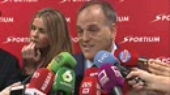 Tebas, sobre el Huesca-Nàstic: "No podemos decir que haya habido un amaño"