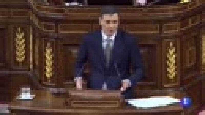 Los rifirrafes entre Rajoy y Sánchez en el debate de la moción de censura 