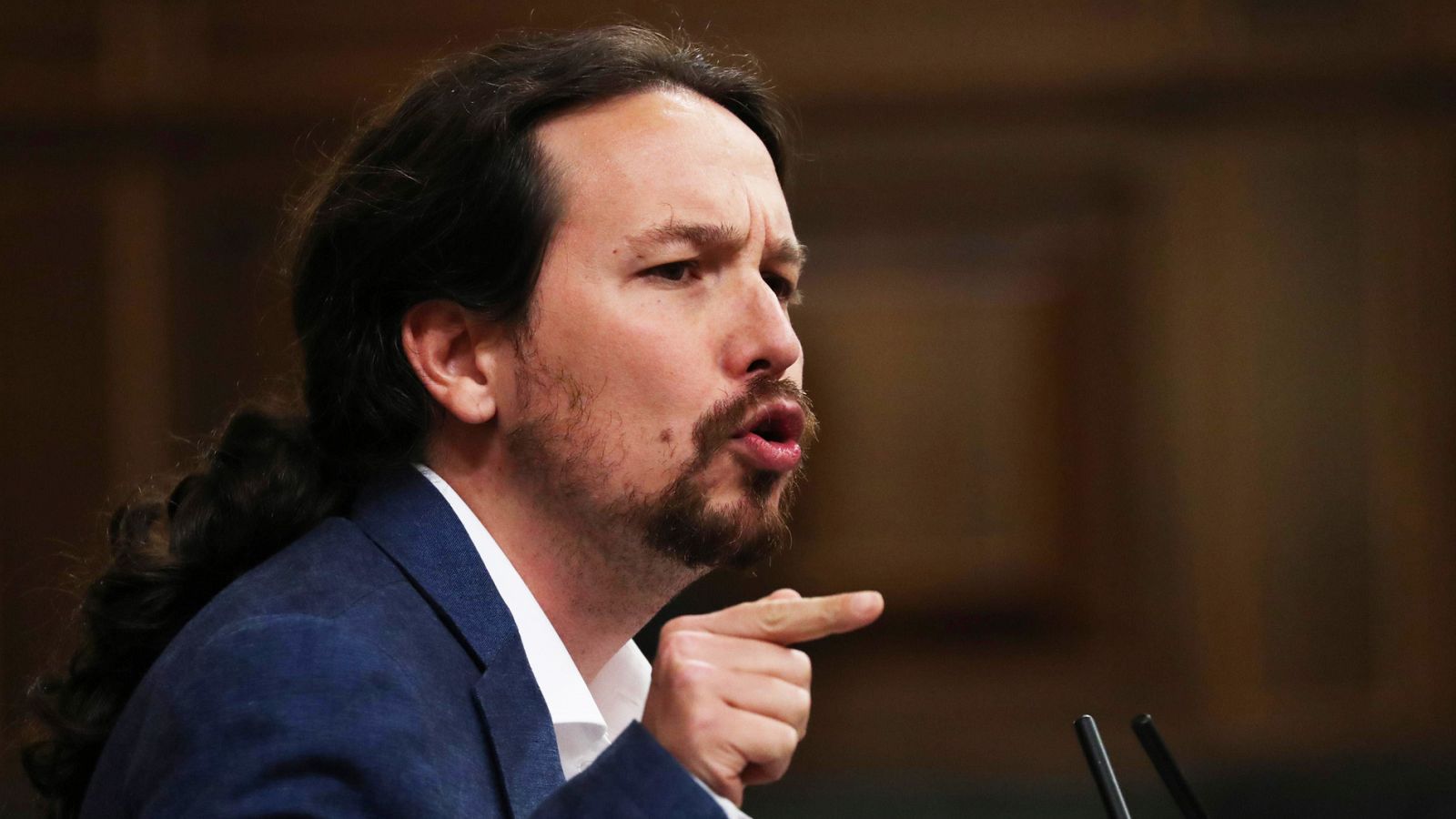 Pablo Iglesias califica el discurso de Rivera como "propio de un fascista"