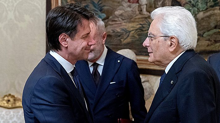 Telediario 1 - El M5S y la Liga acuerdan un nuevo ministro de Economía para conseguir formar gobierno en Italia