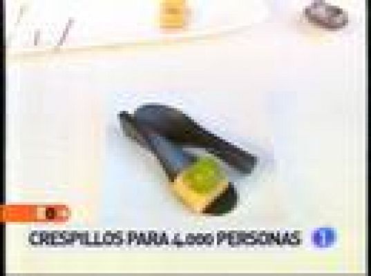 Crespillos para 4.000 personas