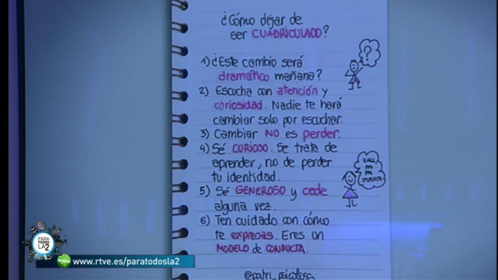 Para todos La 2 - Psicología - Sin miedo a los cambios