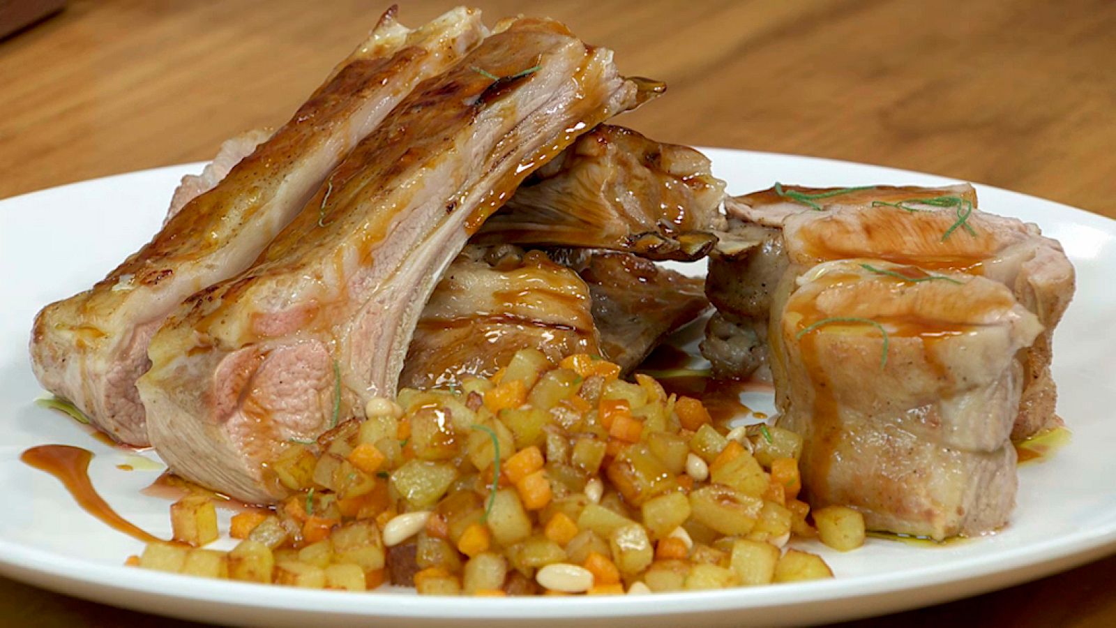 Torres en la cocina - Cordero con calabaza