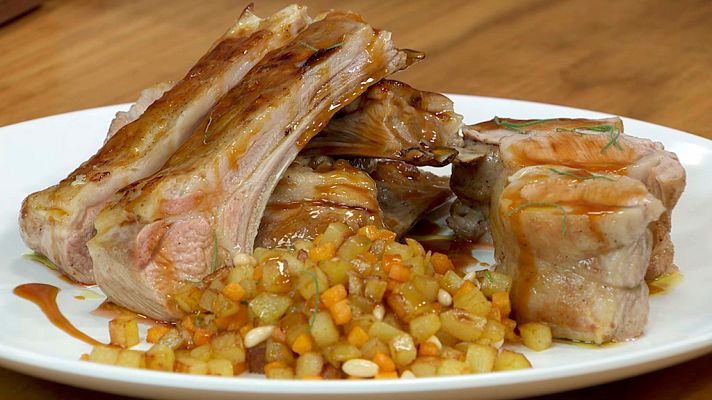 RTVE Cocina - Cordero con calabaza