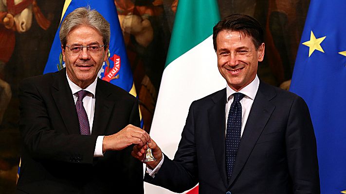 Telediario 1 - Italia ya tiene nuevo Gobierno, sostenido por el Movimiento Cinco Estrellas y la Liga