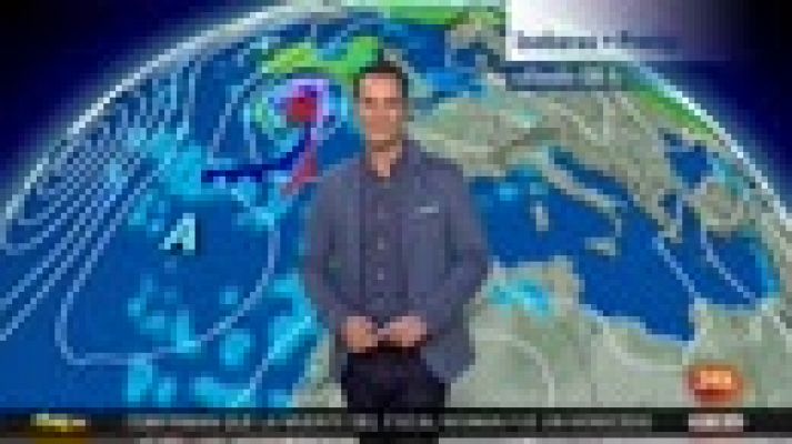 El tiempo - Chubascos y tormentas en gran parte de la Península