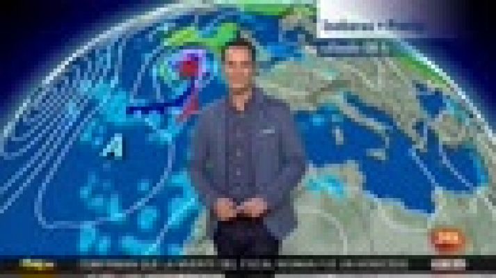 Chubascos y tormentas en gran parte de la Península