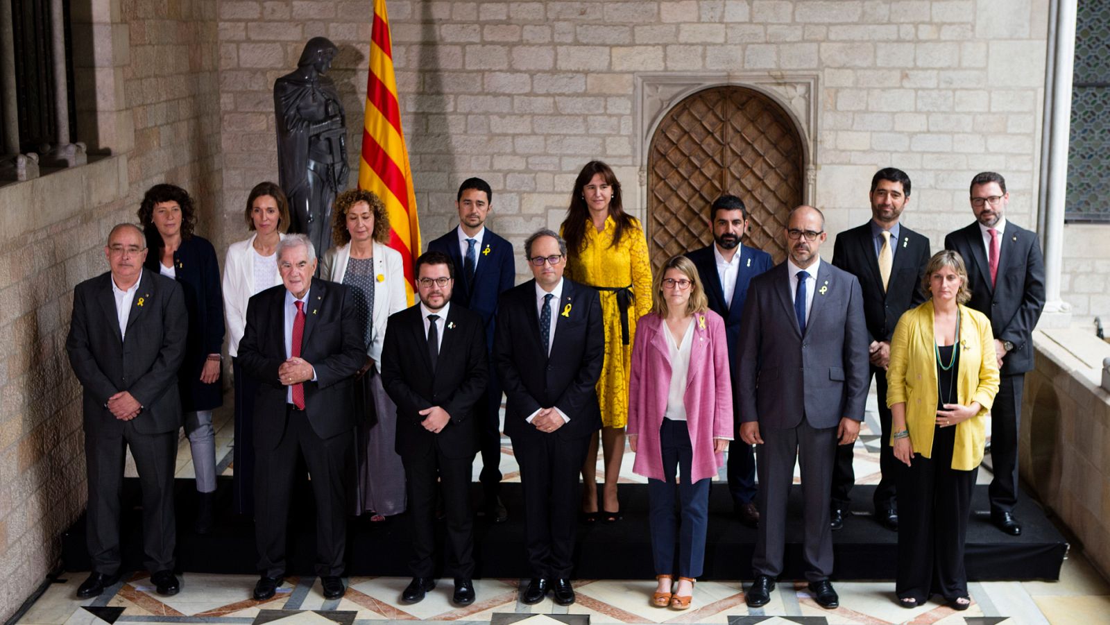 Toman posesión los consellers del Govern de Torra