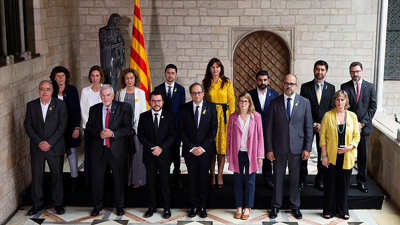 Toman posesión los consellers del Govern de Torra