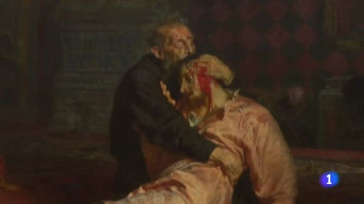 Telediario 1 - En Moscú, una conocida galería de arte pide que se prohíba la venta de alcohol en sus instalaciones