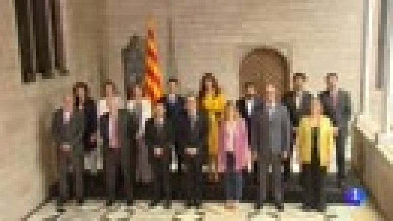 El Govern toma posesión poniendo fin al 155 y reivindicando la "república" catalana