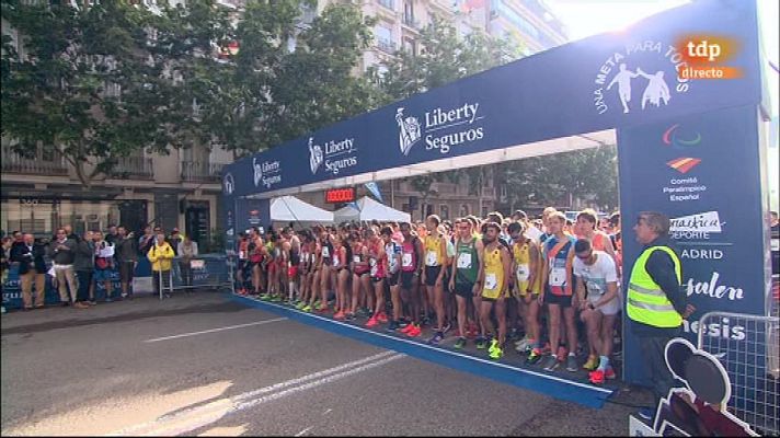 Atletismo - Carrera Liberty 2018 "Una meta para todos" desde Madrid