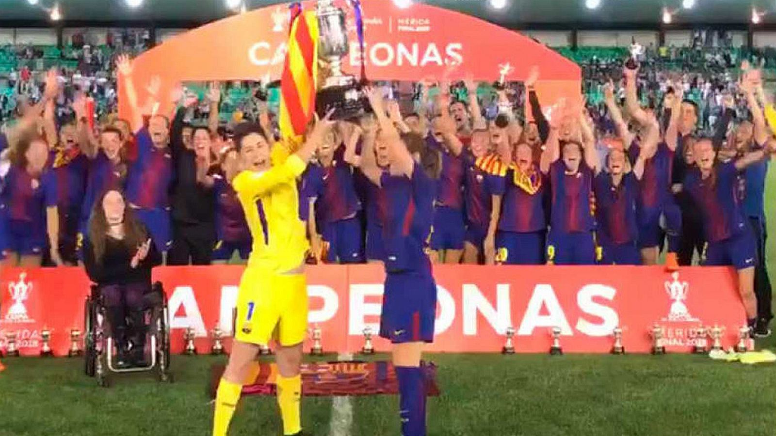 El Barcelona consigue su sexta Copa de la Reina al ganar al Atlético