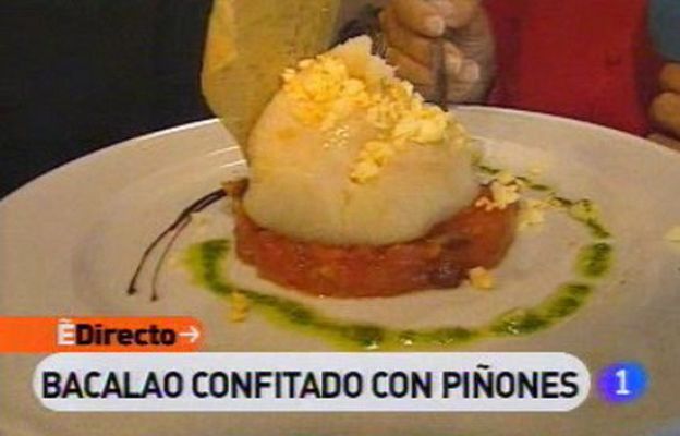 RTVE Cocina - Bacalao confitado con piñones