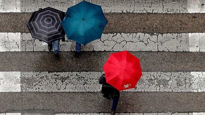 Precipitaciones en el norte peninsular con posibilidad de tormentas