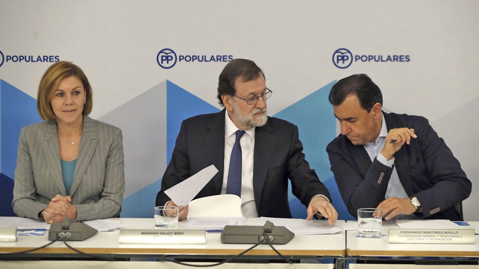 Rajoy reúne al Comité Ejecutivo del PP para analizar la situación tras perder el Gobierno por la moción de censura